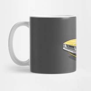 1970 Plymouth Barracuda in Lemon Twist Mug